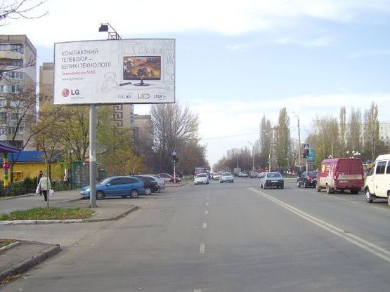 Фото рекламной плоскости по адресу Заболотного №28 В