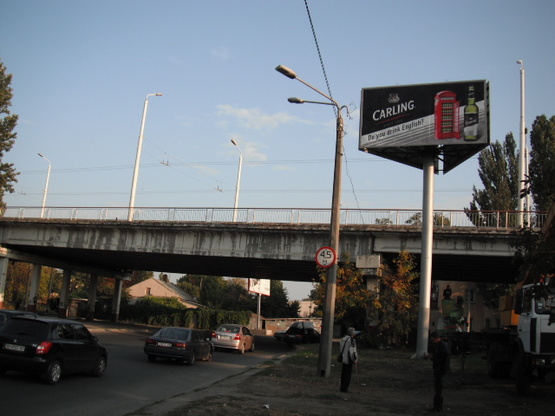 Фото рекламної площини за адресою Ивановский мост С