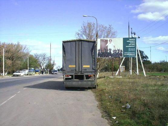 Фото рекламної площини за адресою Измаильское шоссе А