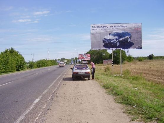 Фото рекламної площини за адресою Кишиневское шоссе А
