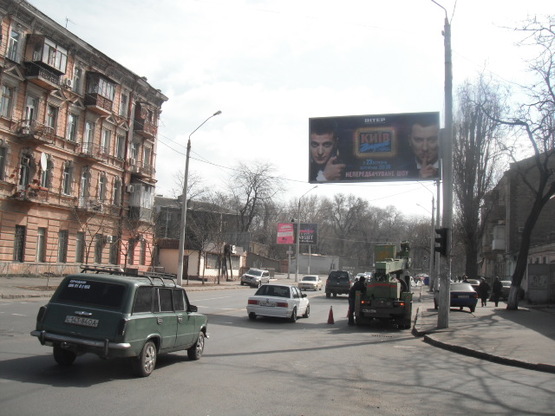 Фото рекламної площини за адресою Мясоедовская №40 Болгарская А