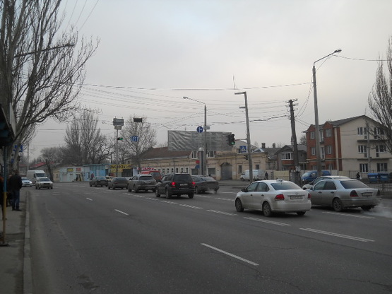 Фото рекламної площини за адресою Николаевская дорога №281 А правая