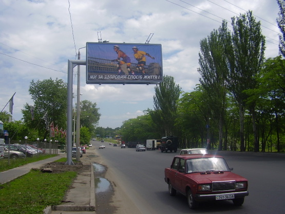 Фото рекламної площини за адресою Николаевская дорога В