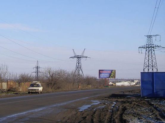 Фото рекламной плоскости по адресу Объездная дорога пос.Шевченко В