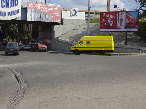 Фото рекламної площини за адресою Пересыпский мост 2 А