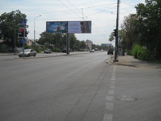 Фото рекламной плоскости по адресу Рихтера №28 угол Туристской А правая