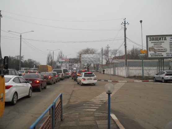 Фото рекламної площини за адресою Южная дорога пр-т Добровольского №2а А