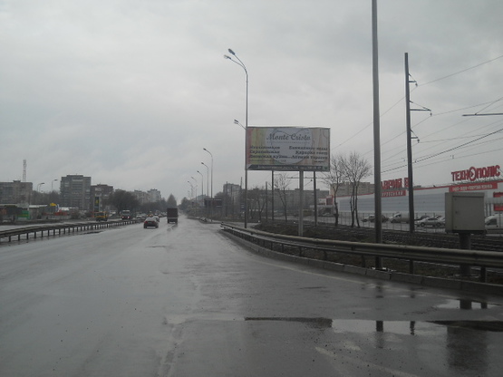 Фото рекламної площини за адресою 1-й км Новониколаевской дороги Таврия-В А