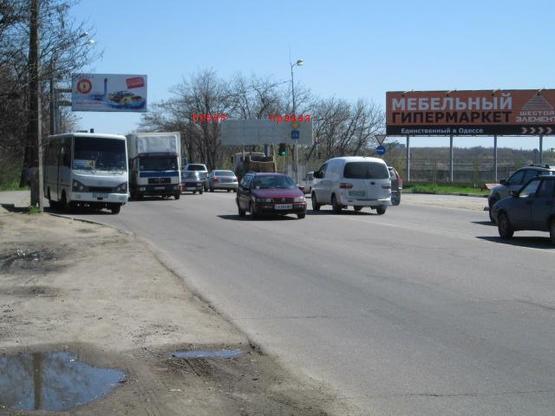 Фото рекламної площини за адресою Овидиопольская дорога №7 ТЦ"Шестой элемент А левая