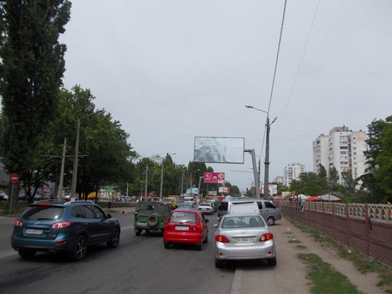 Фото рекламної площини за адресою Добровольского пр-т №114/2 рынок "Северный" А