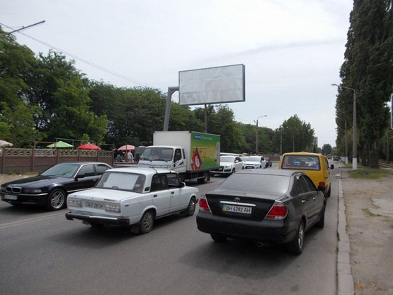 Фото рекламної площини за адресою Добровольского пр-т №114/2 рынок "Северный" В