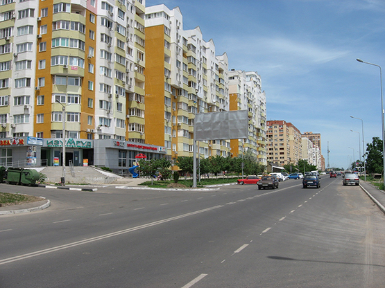 Фото рекламної площини за адресою Сахарова №36 В