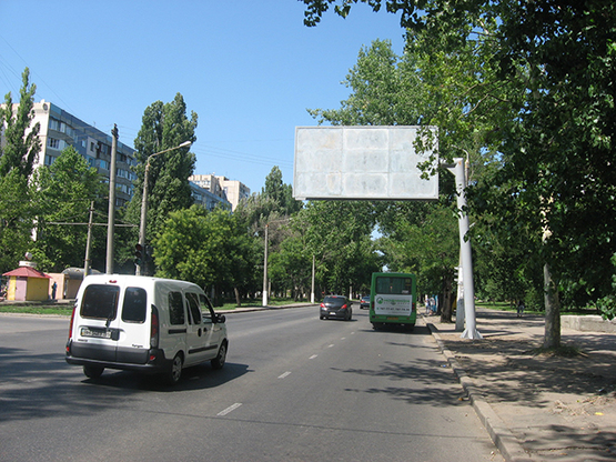 Фото рекламної площини за адресою Добровольского пр-т №78 А