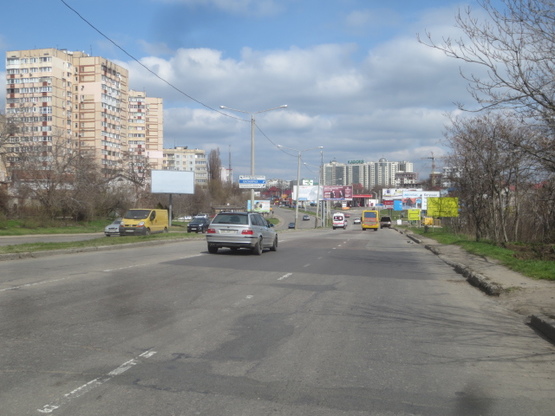 Фото рекламної площини за адресою Южная дорога угол 3-й Суворовской ул. №1-а В