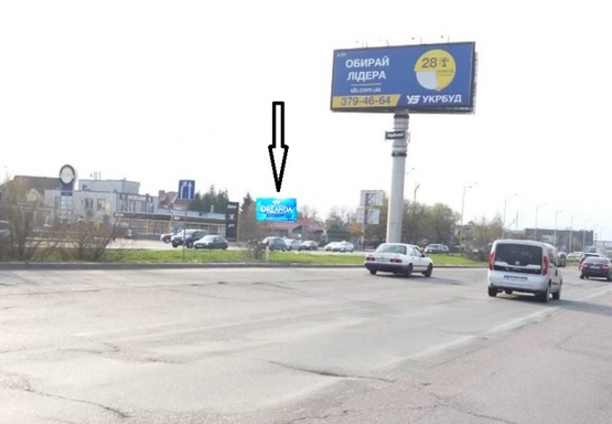 Фото рекламної площини за адресою Кольцевая дорога,  за ост. "Южная Борщаговка"