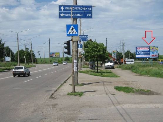 Фото рекламной плоскости по адресу 009_Запорожье_Хортицкое шоссе