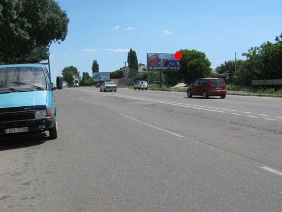 Фото рекламной плоскости по адресу Зеленый мыс 1 (Крыжановка)