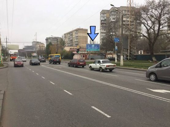 Фото рекламної площини за адресою Люстдорфская дорога / Костанди, 104