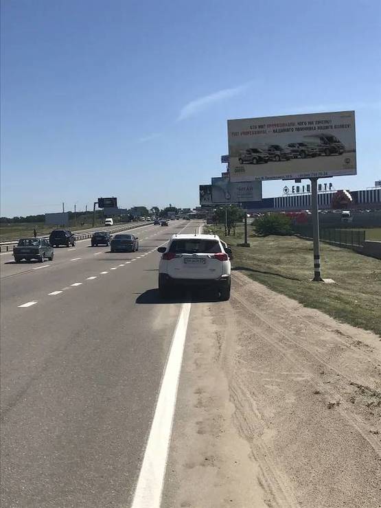 Фото рекламної площини за адресою 7 км Овидиопольской дороги (направление в город, Эпицентр)