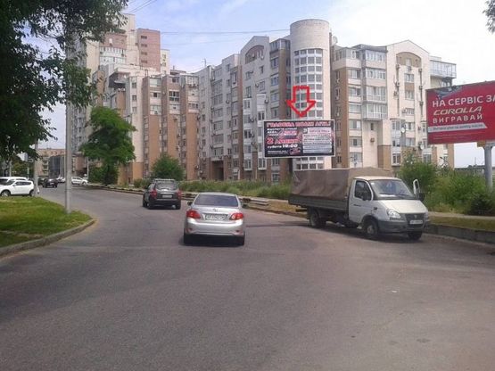 Фото рекламной плоскости по адресу 026_Запорожье_ул Гагарина,/ ул Патриотическая