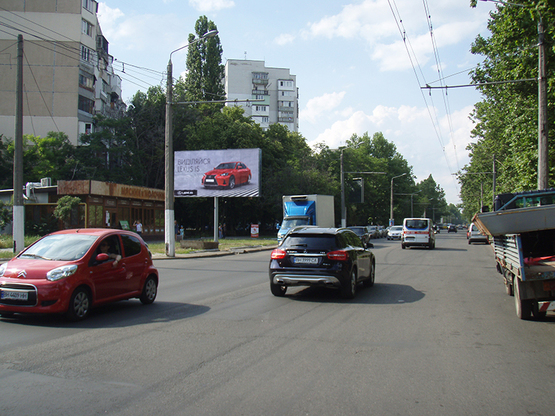 Фото рекламной плоскости по адресу Королева, 56/ а
