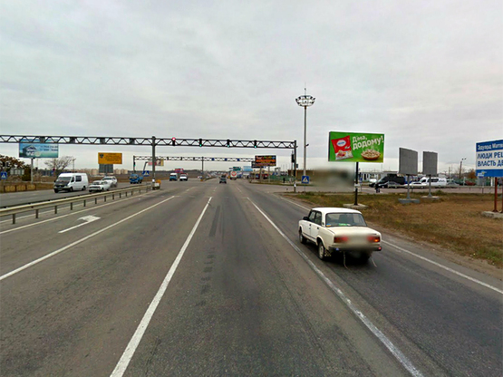 Фото рекламної площини за адресою Промрынок 7 км ( в город)