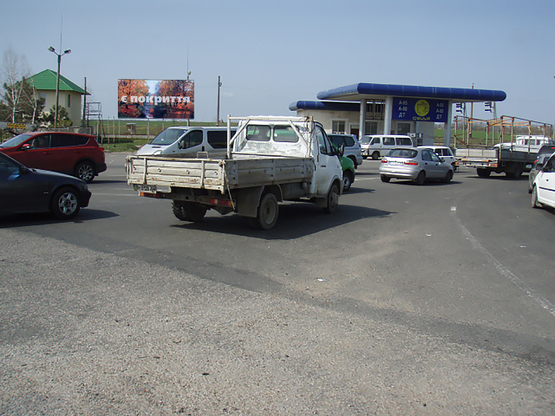 Фото рекламної площини за адресою Сухой лиман(поселок)- ЖД переезд
