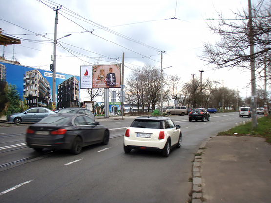 Фото рекламної площини за адресою 12 ст.Большого Фонтана