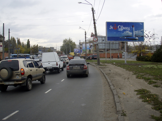 Фото рекламної площини за адресою Балковская -Пересыпский  мост