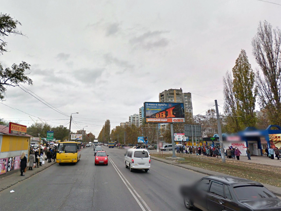 Фото рекламної площини за адресою Добровольского-Бочарова