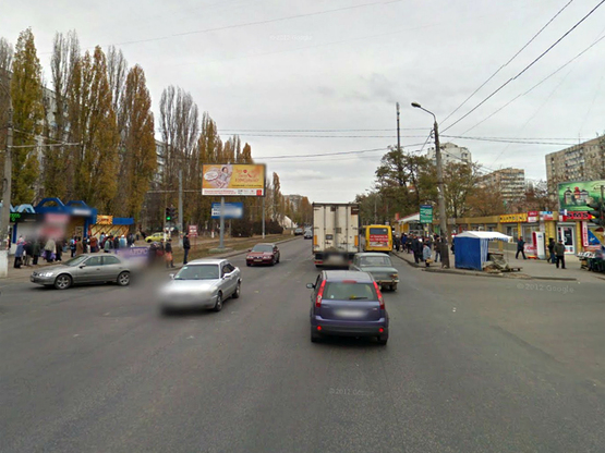Фото рекламної площини за адресою Добровольского-Бочарова