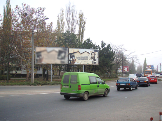 Фото рекламної площини за адресою И.Рабина - 25 Чап. Дивизии