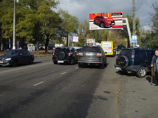 Фото рекламної площини за адресою Добровольского 98/4 (Гусак)