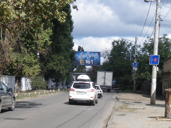 Фото рекламної площини за адресою Спартаковская,2 (Гусак)