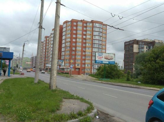 Фото рекламной плоскости по адресу пер.вул.П. Мирного - Залізняка