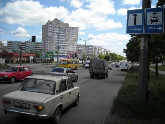 Фото рекламной плоскости по адресу 073_Запорожье_Хортицкое шоссе / ул.Маршала Судца - рынок