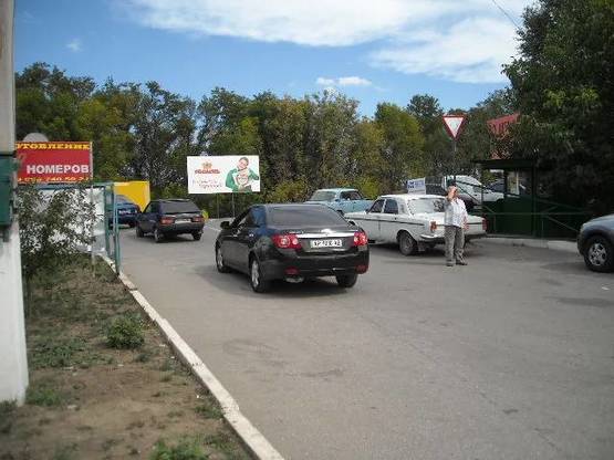 Фото рекламной плоскости по адресу 101_Запорожье_Авторынок - 2  справа