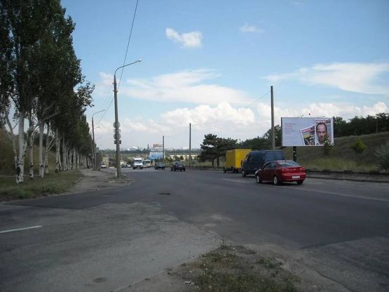 Фото рекламної площини за адресою 105_Запорожье_ул Заднепровская, выезд на пр Советский