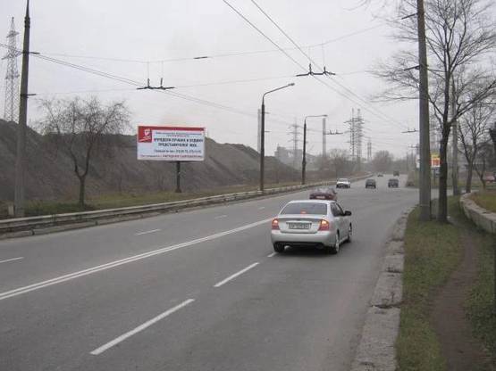 Фото рекламной плоскости по адресу 108_Запорожье_Северное Шоссе, ул Демократическая, к центру