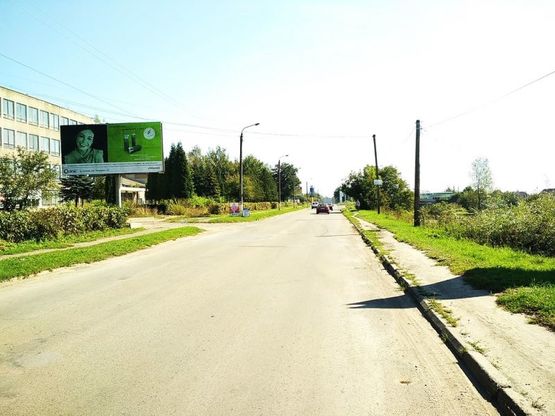 Фото рекламной плоскости по адресу вул. Мазепи  (завод КРП), напрям на Чернівці