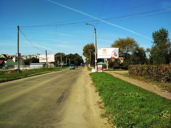 Фото рекламной плоскости по адресу вул. Мазепи  (завод КРП), напрям в центр