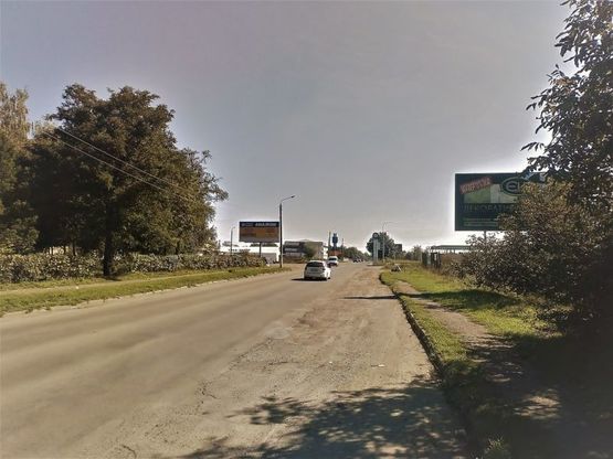 Фото рекламной плоскости по адресу вул. Мазепи  (навпроти АЗС "Бойко"), напрям на Чернівці