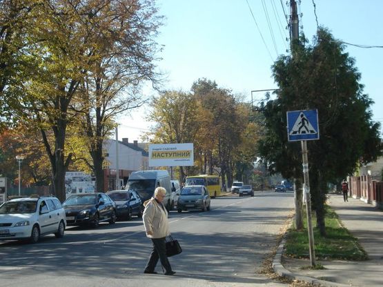 Фото рекламной плоскости по адресу вул. Мазепи (біля 3-ї школи)
