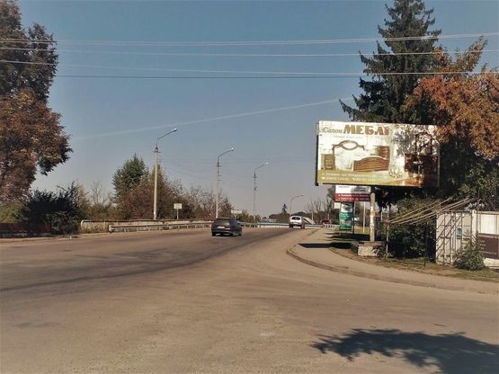 Фото рекламної площини за адресою с. Н. Вербіж (напрям на Коломию)