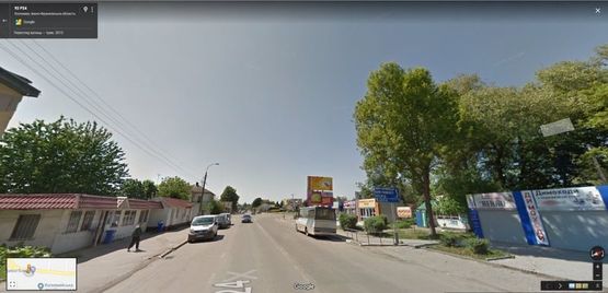 Фото рекламной плоскости по адресу пр. Грушевського, перед кільцем 2-хповерх, низ (напрям на Ів.-Франківськ)