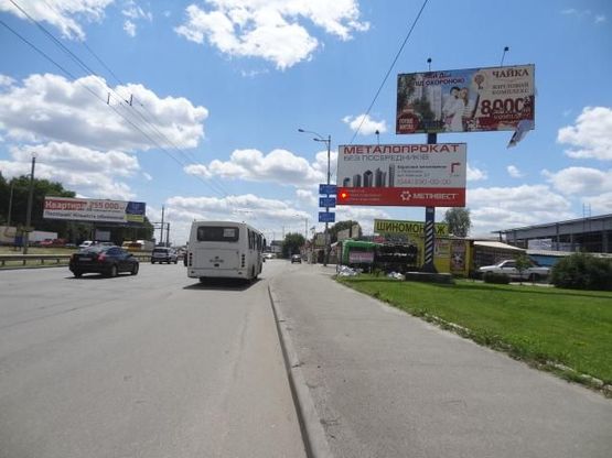 Фото рекламної площини за адресою Б. Окружная, 2 АЗС КЛО за БИЛЛОЙ А низ
