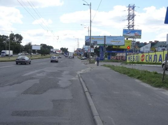 Фото рекламной плоскости по адресу Б. Окружная, перед рестoранoм "Сим-Сим"