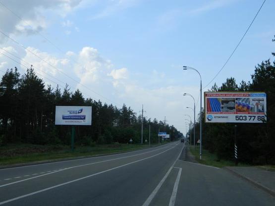 Фото рекламной плоскости по адресу Старooбухoвская (Кoнча-заспа) 31+350 слева в Киев