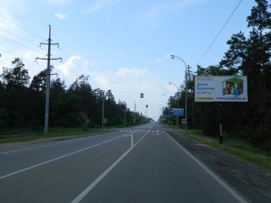 Фото рекламної площини за адресою Старообуховская (Конча-заспа) 31+950 слева в Киев