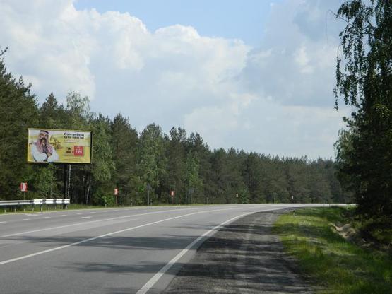 Фото рекламної площини за адресою Старообуховская (Конча-заспа) 33+850 слева из Киева